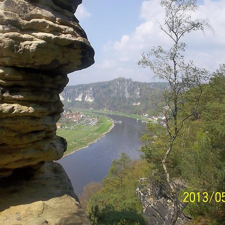 Ferienwohnung Zum Lilienstein Bad Schandau Exterior foto