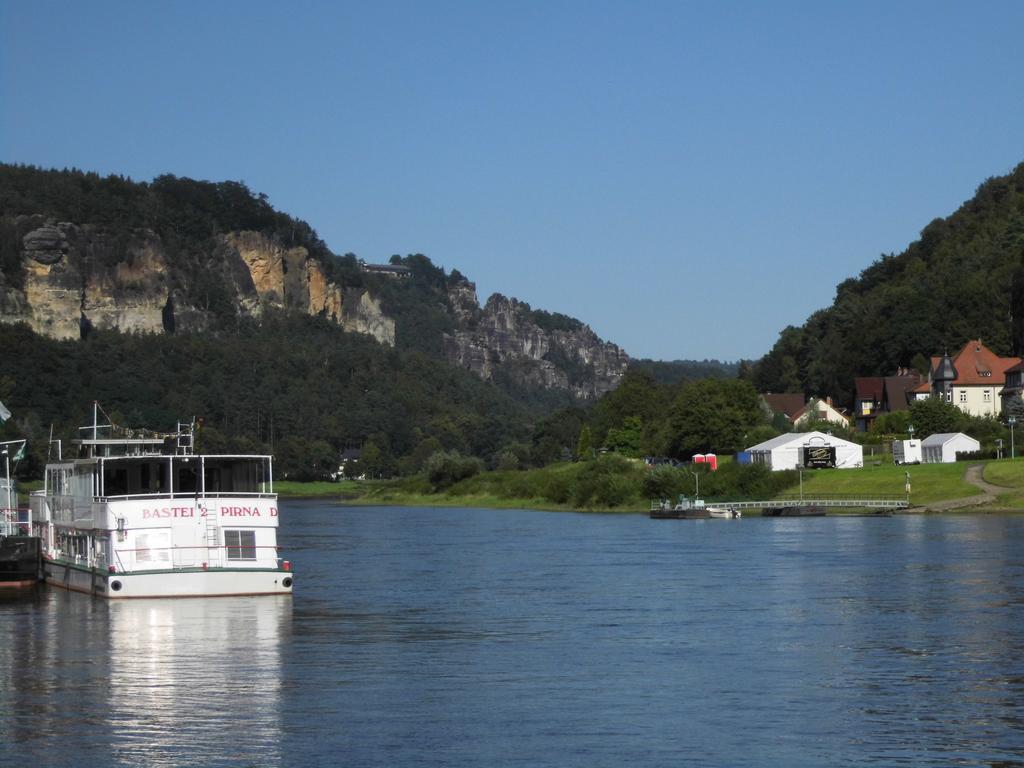 Ferienwohnung Zum Lilienstein Bad Schandau Exterior foto