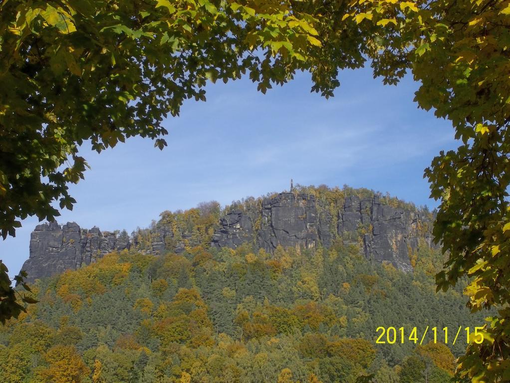 Ferienwohnung Zum Lilienstein Bad Schandau Exterior foto