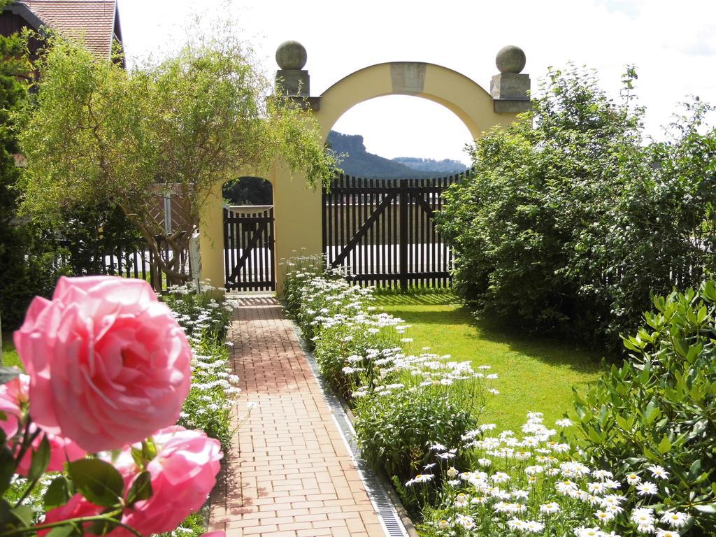Ferienwohnung Zum Lilienstein Bad Schandau Exterior foto