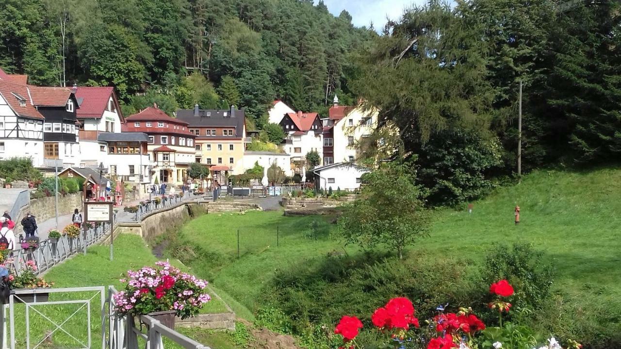 Ferienwohnung Zum Lilienstein Bad Schandau Exterior foto