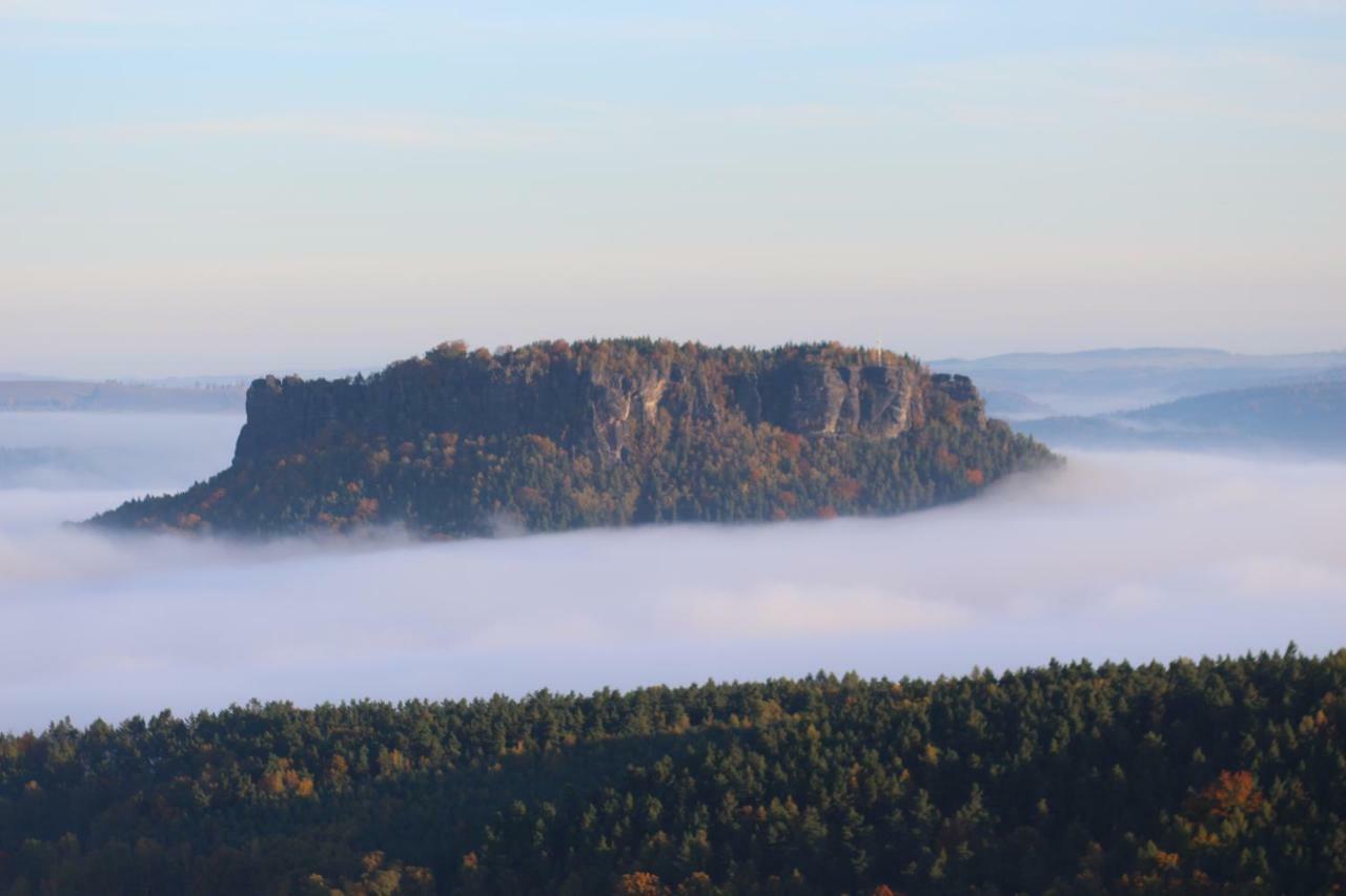 Ferienwohnung Zum Lilienstein Bad Schandau Exterior foto