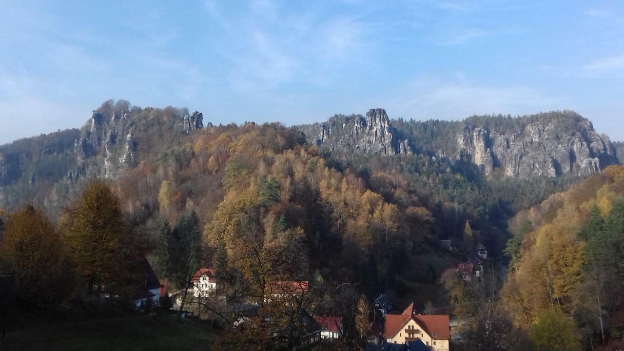 Ferienwohnung Zum Lilienstein Bad Schandau Exterior foto