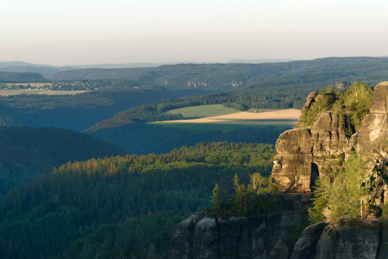Ferienwohnung Zum Lilienstein Bad Schandau Exterior foto